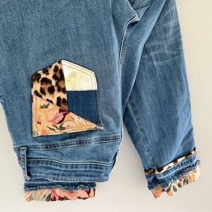 chicos embellished cropped jeans.